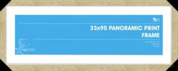 GBEYE - MDF Oak Frame - 33 x 95cm - X2