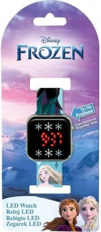 Zegarek cyfrowy LED z kalendarzem Kraina Lodu. Frozen FZN4918