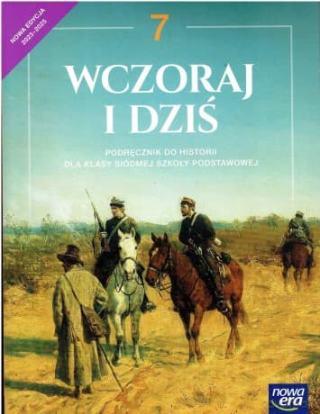 Historia wczoraj i dziś NEON podręcznik dla klasy 7 szkoły podstawowej EDYCJA 2023-2025