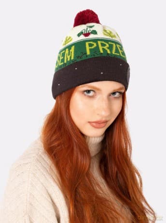 Czapka zimowa CZASEM PRZESADZAM