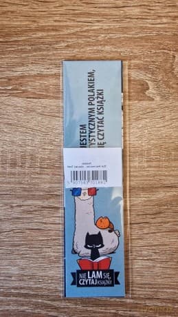 Zakładki papierowe Kocham Lamy
