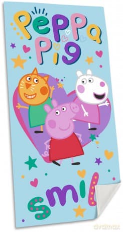 Ręcznik plażowy Peppa Pig 70x140 cm PP09059