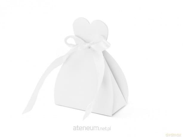Pudełeczka Panna Młoda białe 10szt