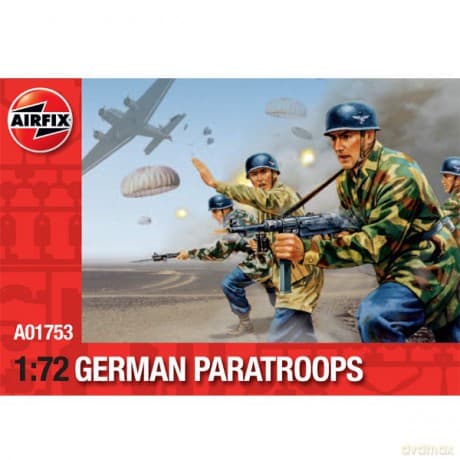 AIRFIX WWII German Paratroops 1753