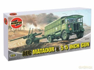 AIRFIX Matador & 5.5 Gun 1314