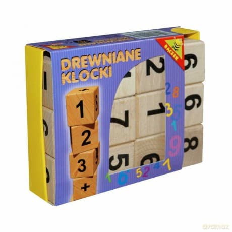 BĄCZEK KLOCKI DREWNIANE 1,2,3A,B,C A