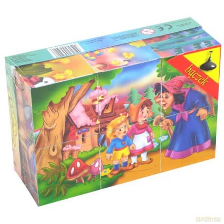 BĄCZEK KLOCKI OBRAZKOWE 6 klocków KL-OB