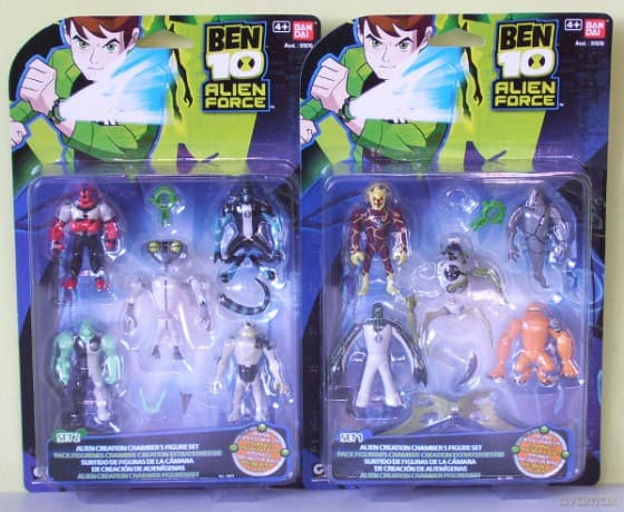 BEN10 Figurki do Łączenia 5pak 97070