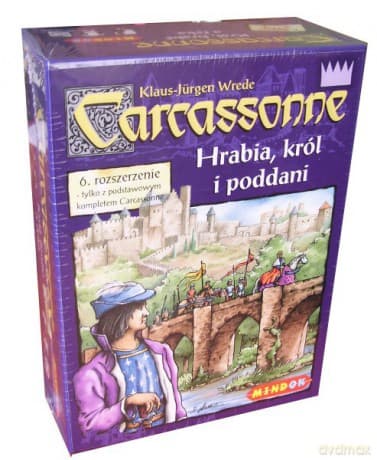 BARD Gra Carcassonne Roz.6 Hrabia, Król. 51
