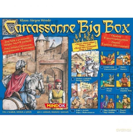 BARD Gra Carcassonne Big Box 4 1126