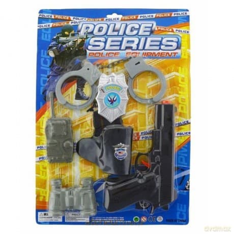 Zestaw policyjny detektyw 6el