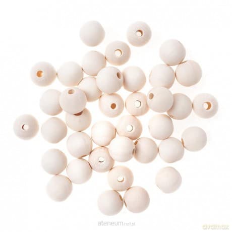 Koraliki drewniane kulki 16mm
