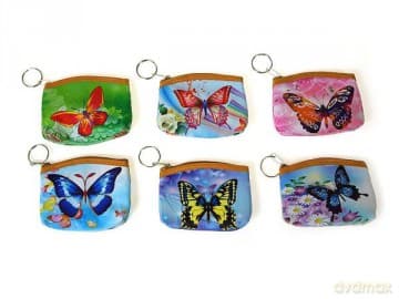 Portmonetka brelok motyle 573895 mix