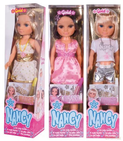 NANCY LALKA GOLD 43cm 8233