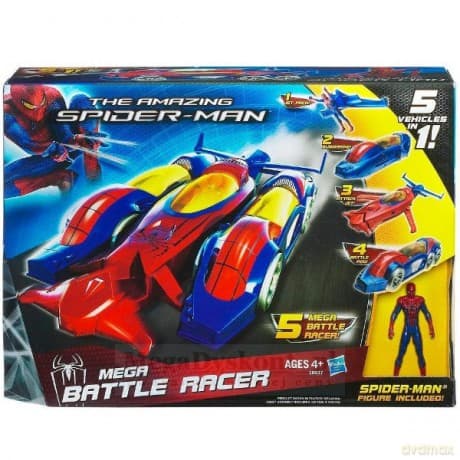 HASBRO Spiderman Pojazd Bojowy 5 w 1 38937