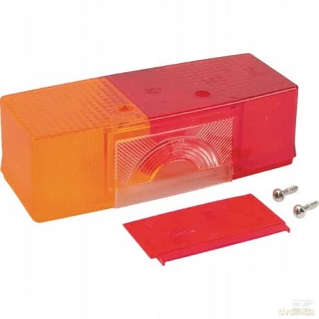 Klosz lampy tylnej, prostokątny lewy Hella