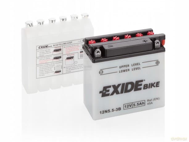 Akumulator Exide 12N5,5-3B