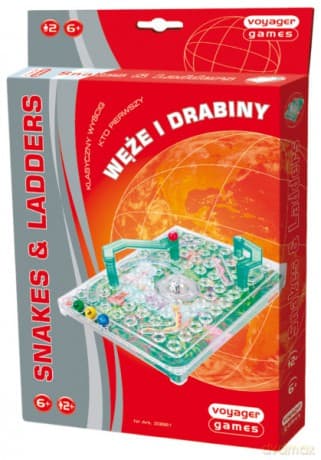 INTERKOBO GRA WĘŻE I DRABINY PODRÓŻNA 33722