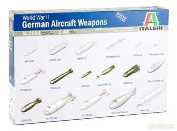 ITALERI WWII German Aircraft Weapons 2691