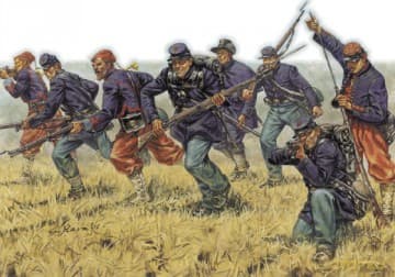 ITALERI Union Infantry 6851