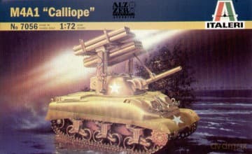ITALERI M4A1 Calliope 7056
