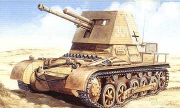 ITALERI Panzerjager I 4.7cm PAK 7058