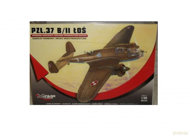 MIRAGE PZL.37 BII Łoś Samolot Bombowy 481310