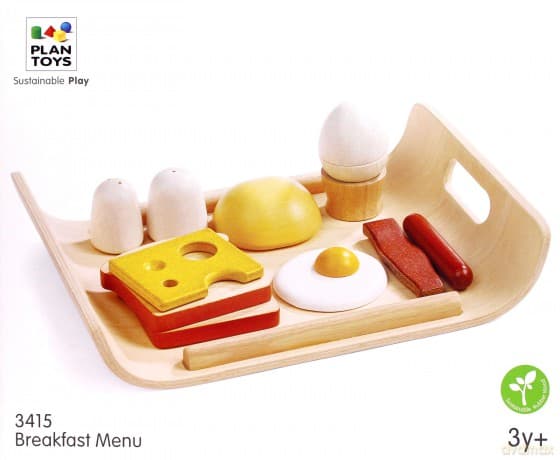 PLAN TOYS Śniadanie na tacy 3415
