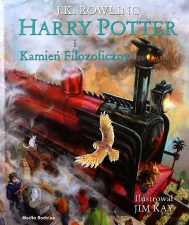 Harry Potter i kamień filozoficzny wyd. ilustrowane - Joanne K. Rowling