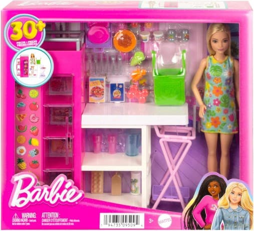 Zestaw lalka BARBIE spiżarnia
