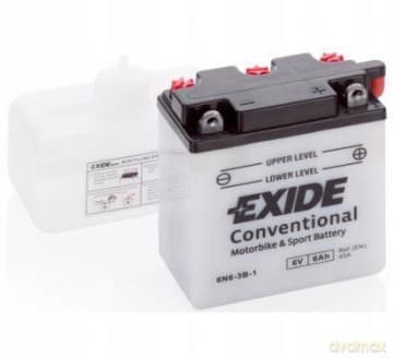 Akumulator Exide 6N6-3B-1