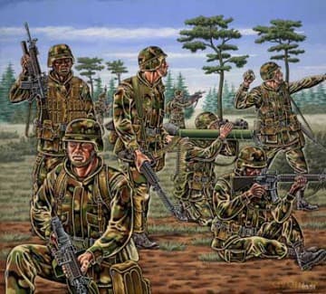 REVELL US NATO Troops Modern 2520