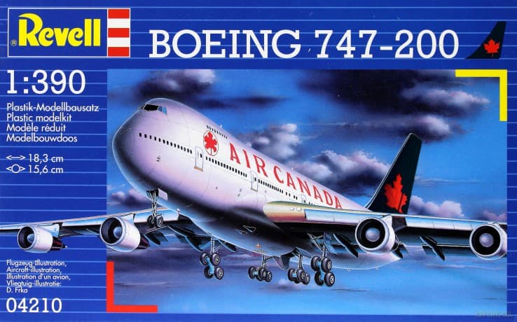 REVELL Boeing 747 4210