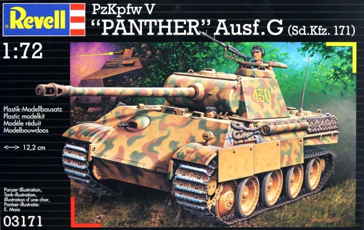 REVELL PzKpfw V Panther Ausf.G 3171