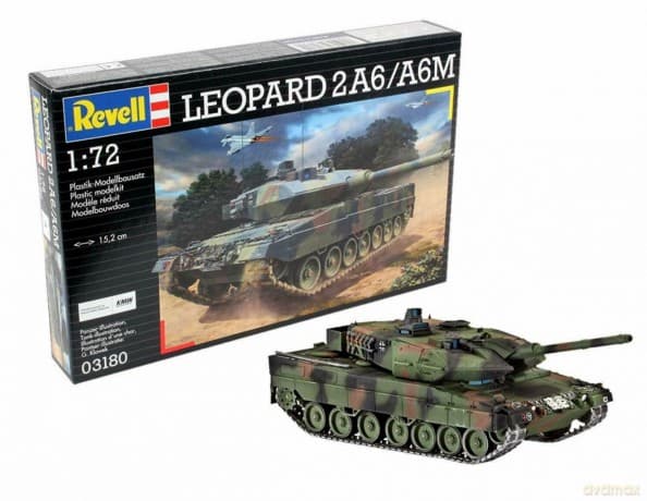 REVELL Leopard 2 A6A6M 3180