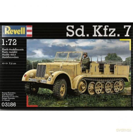 REVELL Sd.Kfz. 7 3186