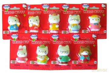 HELLO KITTY FIGURKI NA BLISTRZE 290111