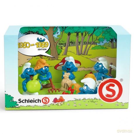 SCHLEICH Zestaw Smerfy 41257