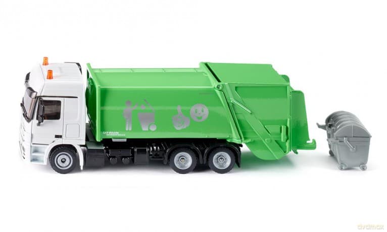 SIKU Śmieciarka z Kontenerem na Śmieci 2938