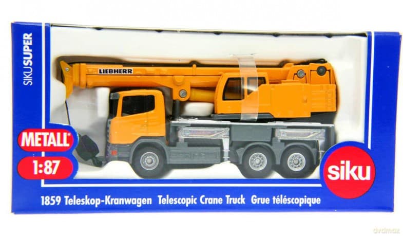 SIKU Teleskopowy Żuraw Samochodowy 1859