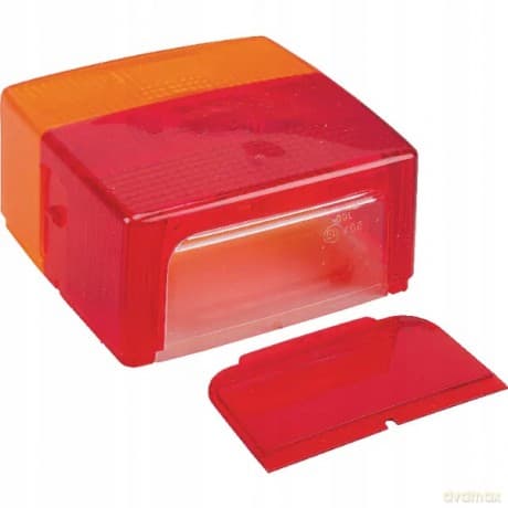 Klosz lampy, kwadratowy tylny/lewy/prawy Hella