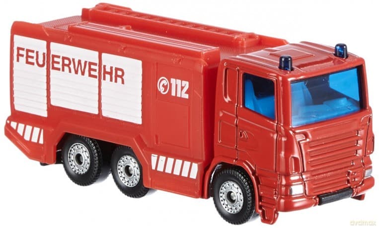 SIKU Wóz Strażacki z Pompą 1034