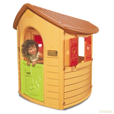 SMOBY Duży Domek dla dzieci w kol.natura 310160