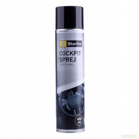 Preparat do czyszczenia plastików Starline Cockpit Spray 600 ml