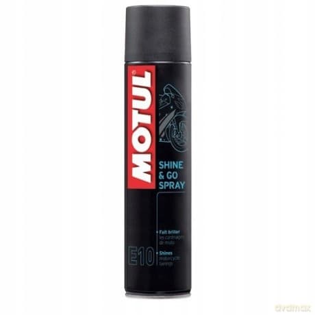Środek do pielęgnacji powierzchni plastikowych Motul E10 Shine & Go 400 ml