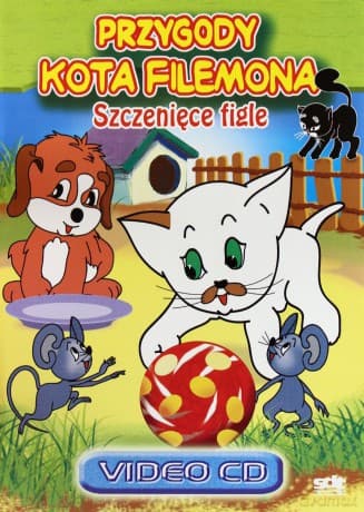 Kot Filemon-Szczenięce Figle