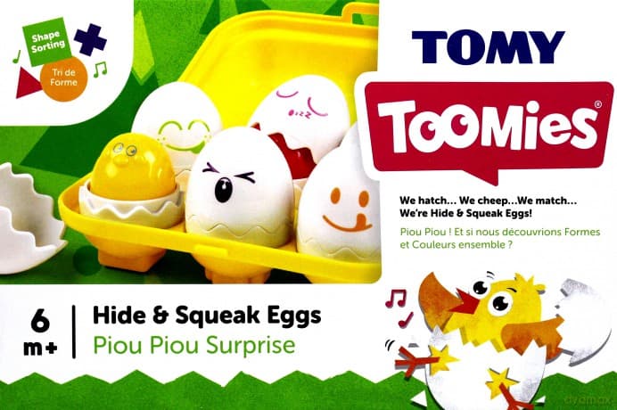 TOMY Wesołe Jajeczka Sorter 1581