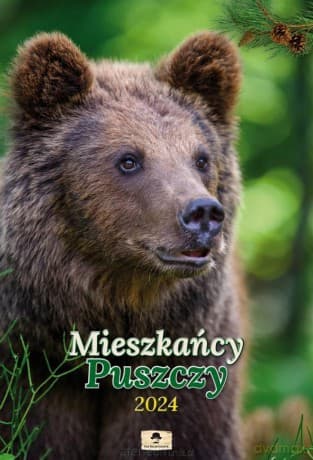 Kalendarz 2024 A3 ścienny Mieszkańcy puszczy