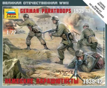 ZVEZDA German Paratroops 193942 6136