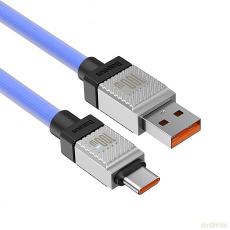 Baseus kabel CoolPlay USB - USB-C 1m 100W niebieski